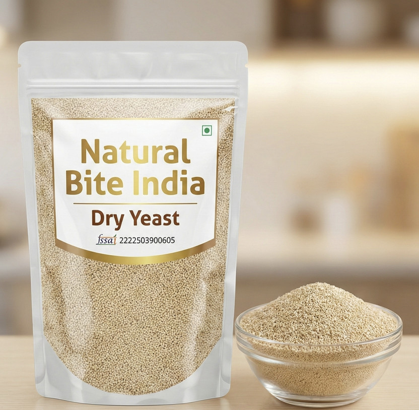Natural Bite India Active Dry Yeast, 100g Yeast Powder Dry Yeast Powder(100 g)