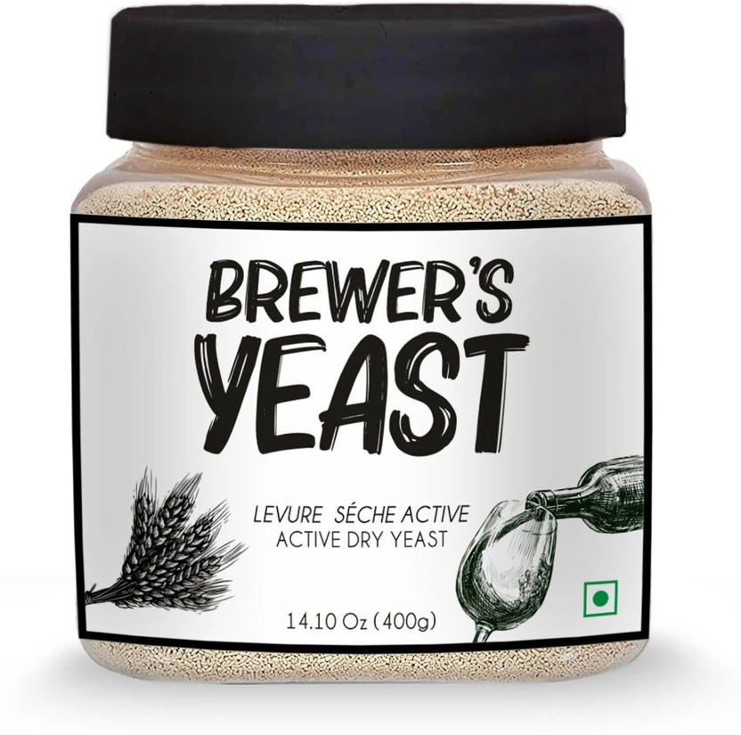 Bake King Brewer's Yeast 400GM | Yeast for Wine Making | High Tolerance upto 15% ABV Yeast Powder(400 g)