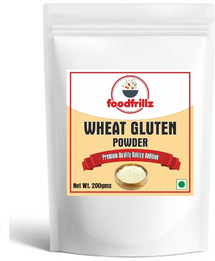 foodfrillz Vital Wheat Gluten Powder Starch Powder(200 g)