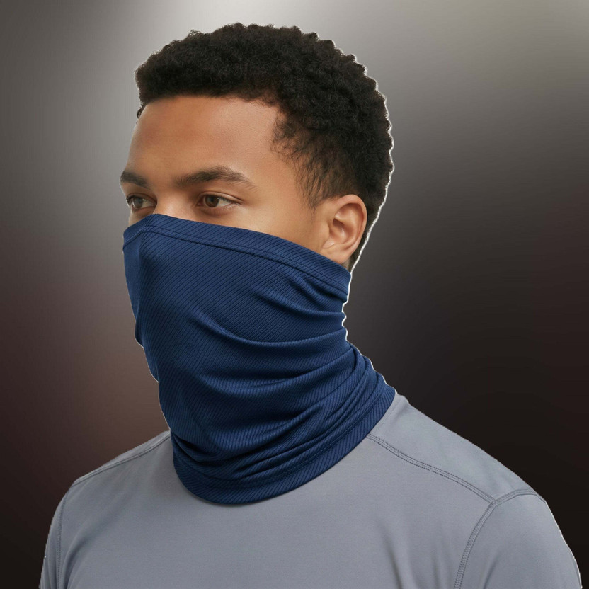 GEAR HUNT Blue Bike Face Mask for Men & Women(Size: Free,  Balaclava)