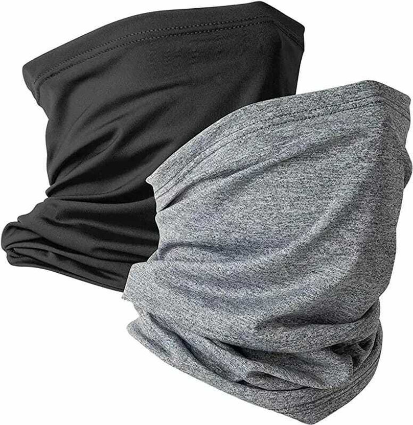 plutoprom Black, Grey Bike Face Mask for Men & Women(Size: Free,  Balaclava)