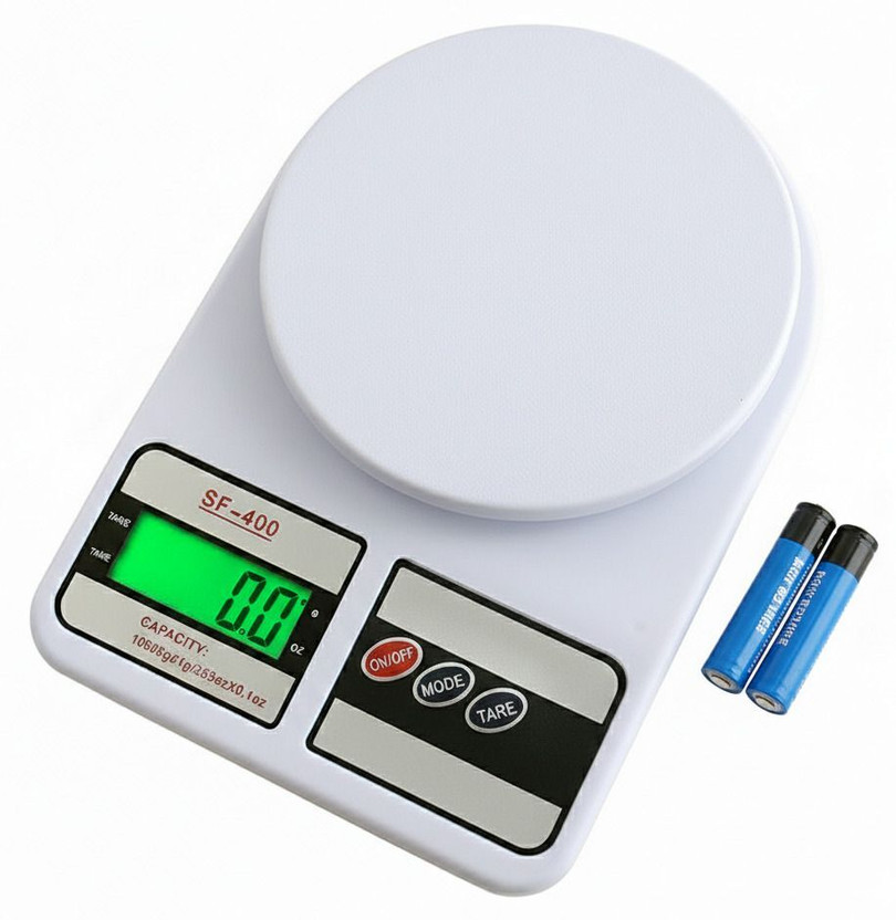 NIBBIN 10kg Digital Weight Machine/Kata With 2AAA Batteries For Home, Kitchen & Shops Balance Scale(Scale)