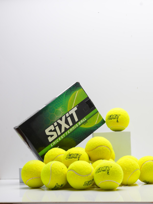 sixit sixit LTB Green (Pack of 6) Tennis Ball(Standard, Pack of 6) - Flipkart Deal