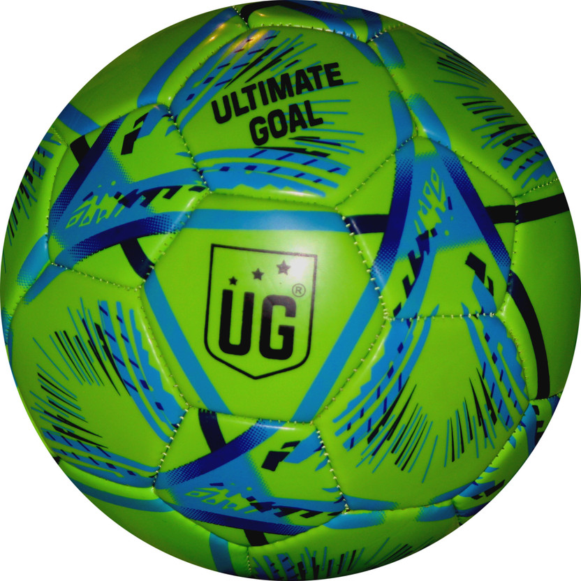 ULTIMATE GOAL UG Sports Qatar Green Football - Size: 3(Kids, Pack of 1, Green)