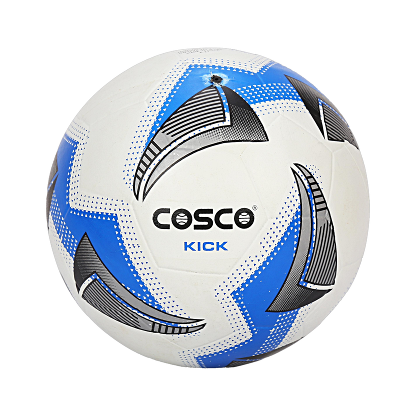 COSCO Kick Football - Size: 5(Standard, Pack of 1, Blue)