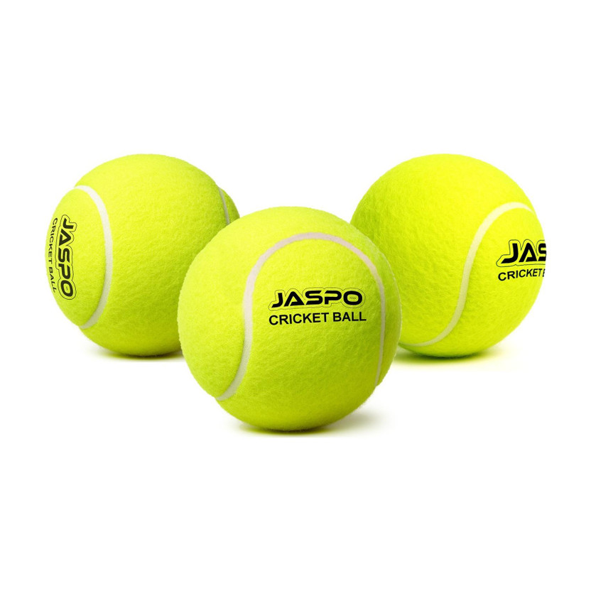 Jaspo Smasher Cricket Tennis Ball Lite (Neon Green, Pack of 3) Cricket Tennis Ball(Standard, Pack of 3)