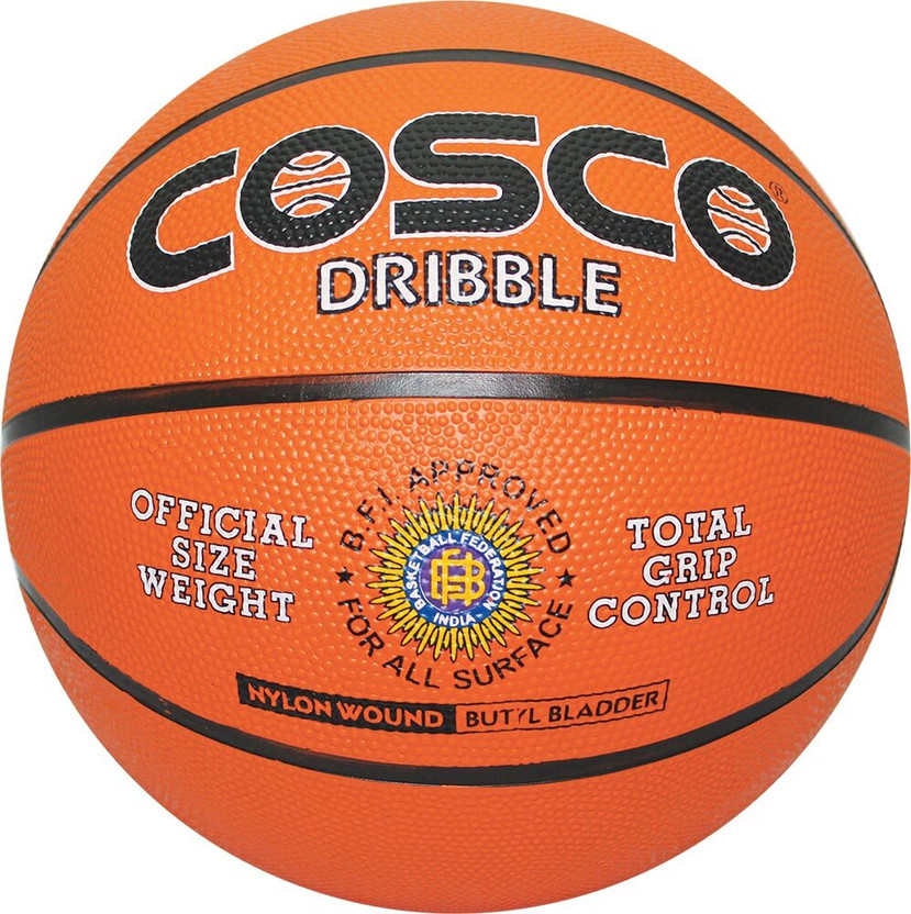 COSCO DRIBBLE Basketball - Size: 6(Kids, Pack of 1, Orange)