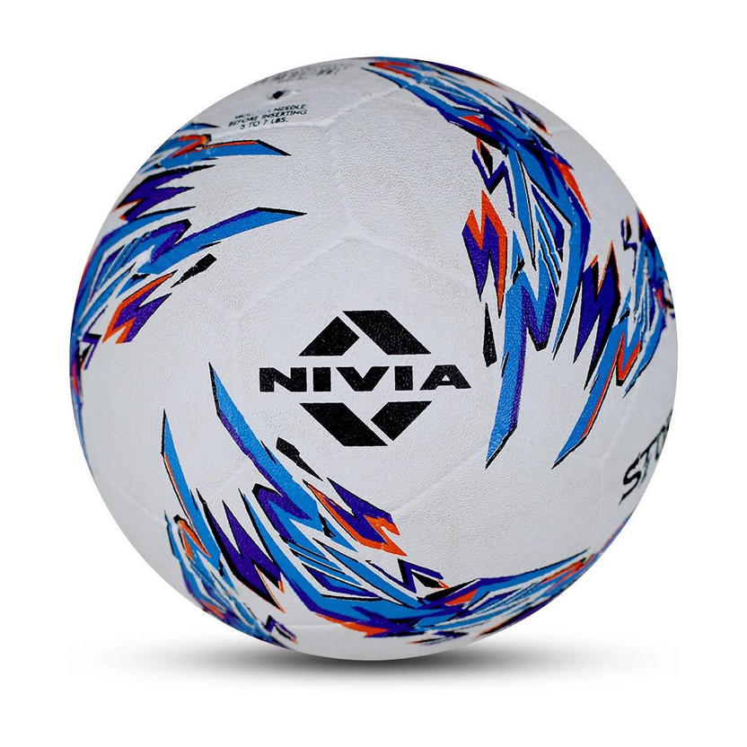 NIVIA Storm Moulded Football - Size: 5(Standard, Pack of 1, Multicolor)