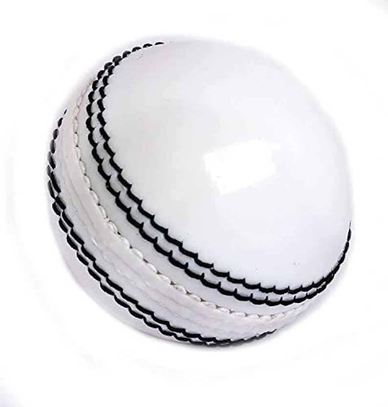 REINDEER Club Cricket White Leather Heavy Ball for Professional Player Cricket Training Ball(Standard, Pack of 1)