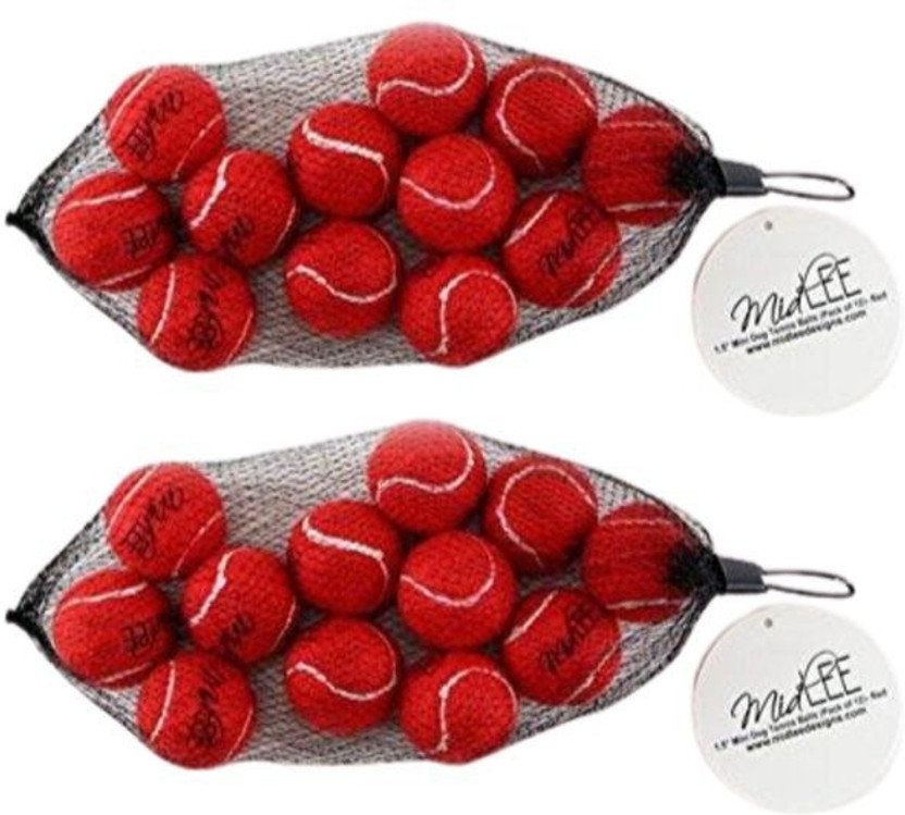 zainab Red tennis ball pack of 12 Tennis Ball(Standard, Pack of 12, Red)