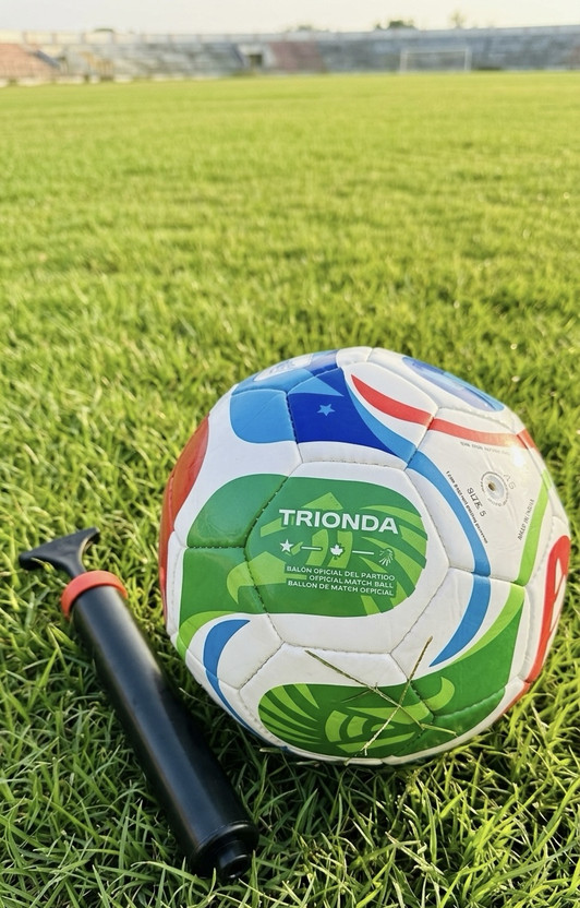 K Art Sports FIFA World Cup 2026 Trionda League Soccer Ball with Hand Pump Football - Size: 5(Standard, Pack of 1, Multicolor)