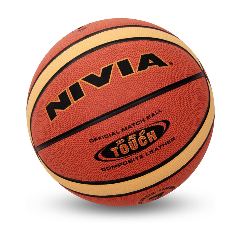 NIVIA Pro-Touch Basketball - Size: 7(Standard, Pack of 1, Multicolor)