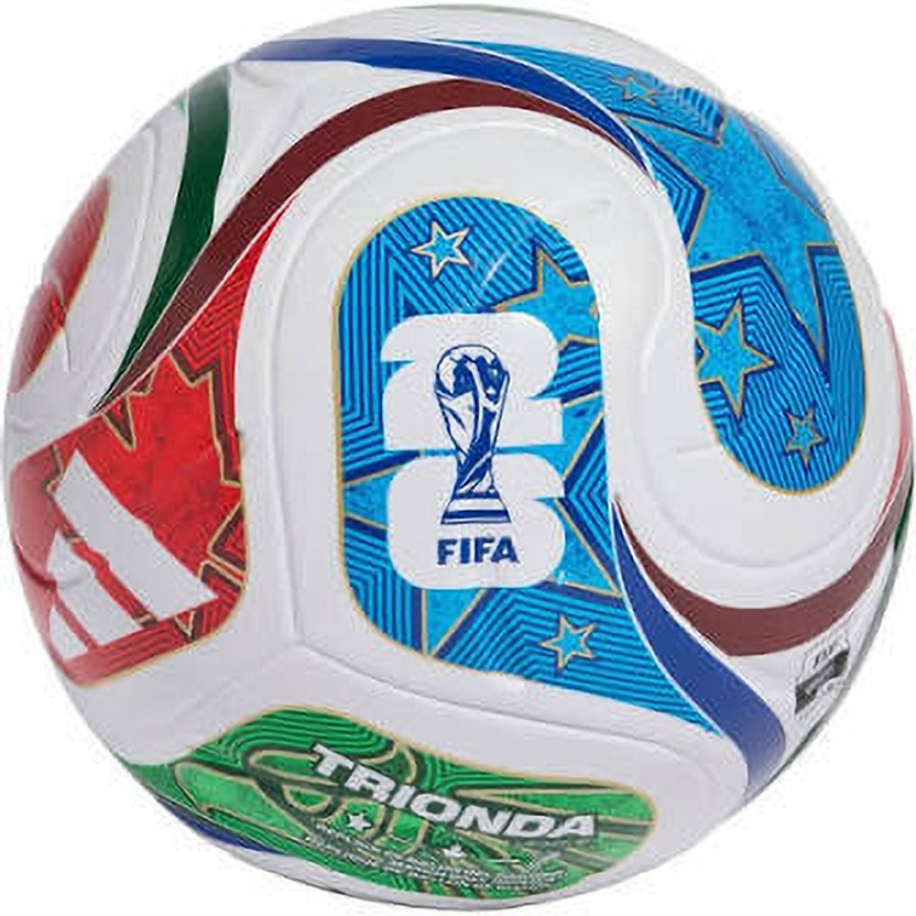 VIGORIX Champion FIFA 2026 Style Size 5 Hand Stitched PVC Football Football - Size: 5(Standard, Pack of 1, Multicolor)