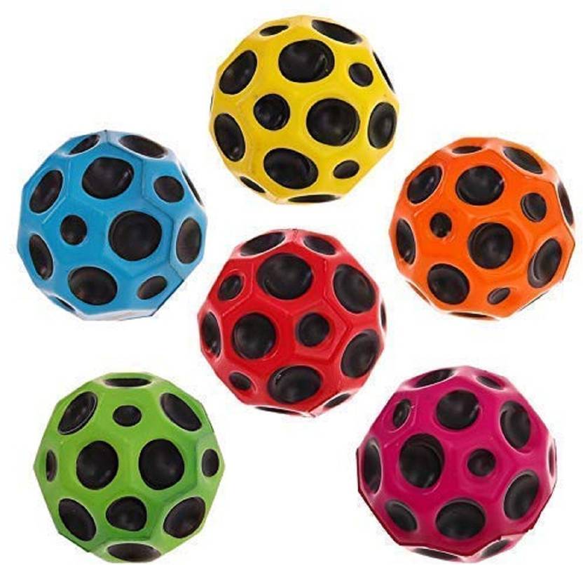 Stager Super Bouncy Coral Star Ball Anti Stress Ball Bouncer. Throw
