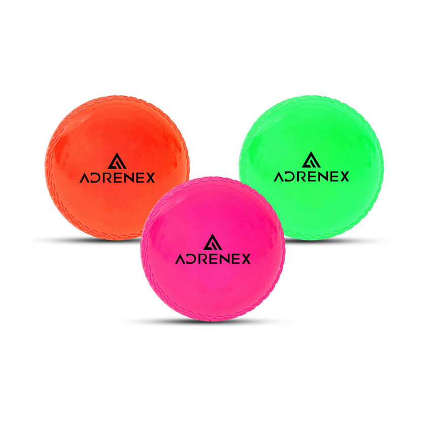 Adrenex Cricket ball wind balls for indoor & outdoor & street beach Cricket Synthetic Ball(Standard, Pack of 3)