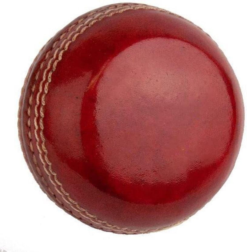 REINDEER Leather Hanging Ball Heavy Practice-Ball for Senior Players (150Gm-170Gm Each) Cricket Training Ball(Standard, Pack of 6, Red)