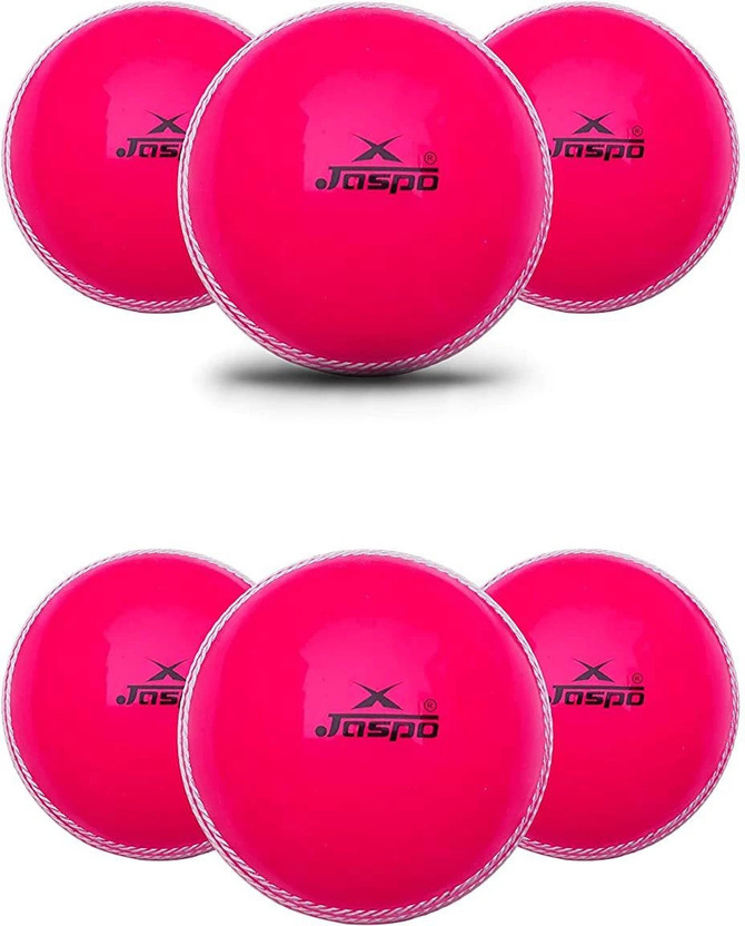 Jaspo T-20 Pink Soft Cricket Training Ball(Standard, Pack of 6)