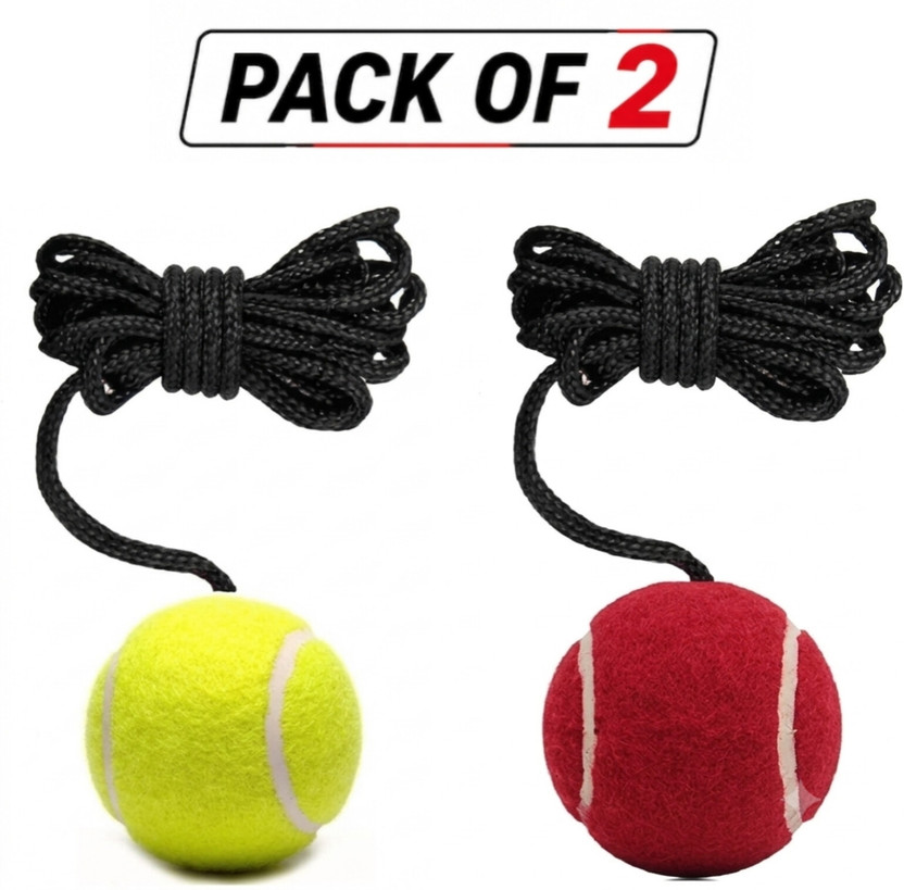 VSC Tennis hanging ball Cricket Training Ball(Standard, Pack of 2)