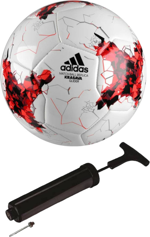 singhals pvc football size-5 with air pump Football - Size: 5(Standard, Pack of 1)