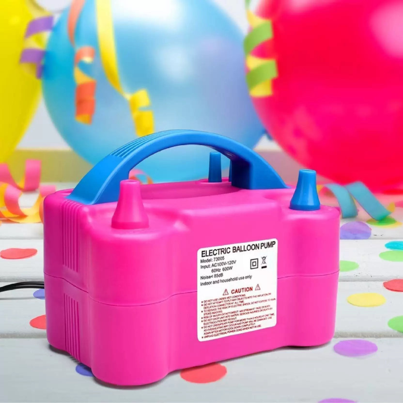 URBANHUDA URBANHUDA Solid Electric Balloon Blower Pump Inflator for Decoration Balloon Pump PUMP Balloon(Multicolor, Pack of 1) - Flipkart Deal