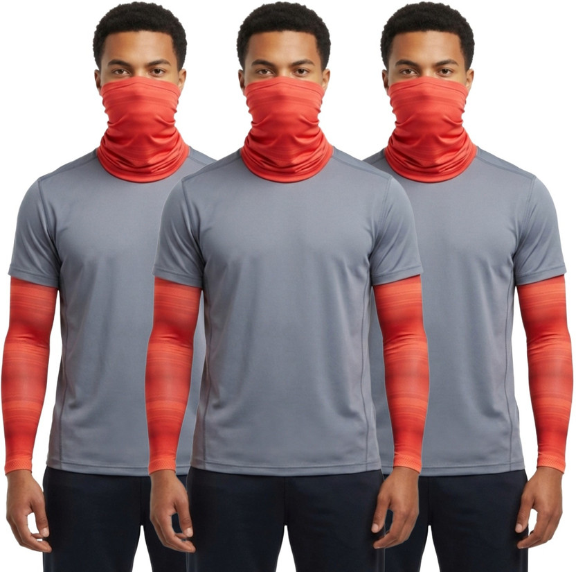 GEAR HUNT Men & Women Geometric Print Bandana(Pack of 3)