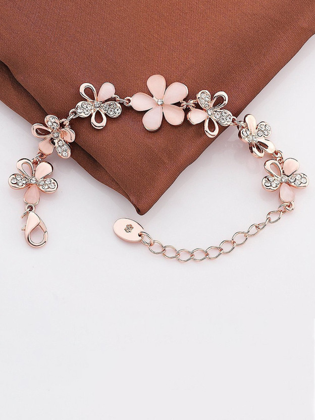 YouBella YouBella Alloy Moonstone Gold-plated Bracelet - Flipkart Deal