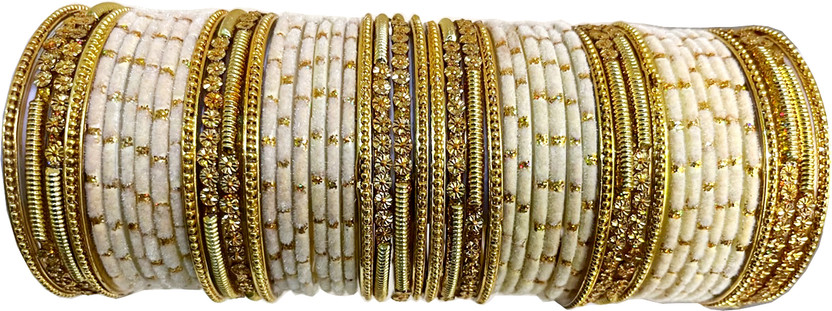 Shubhlaxmi Glass Bangle Set(Pack of 48)