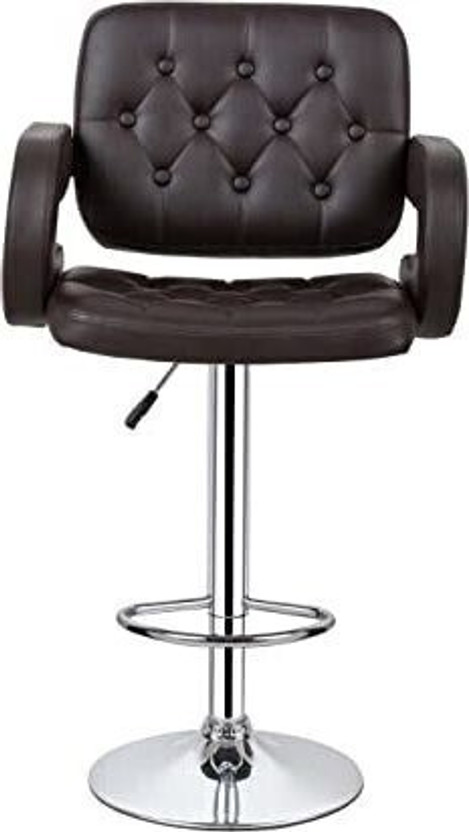 Guru Bar stool 34 Leatherette Bar Chair(Finish Color - Black, DIY(Do-It-Yourself))