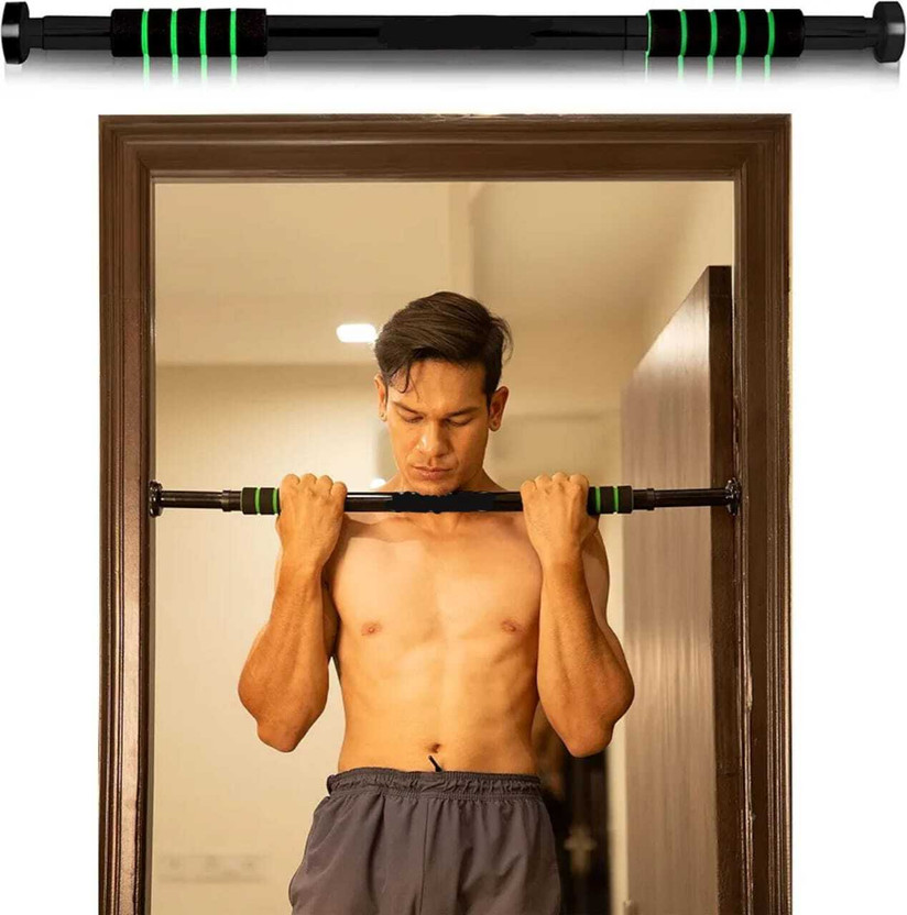 Joyful Journey Pull Up Bar for Doorway | No-Drill Home Gym Exercise Bar with Anti-Skid Grip Pull-up Bar(Multicolor)