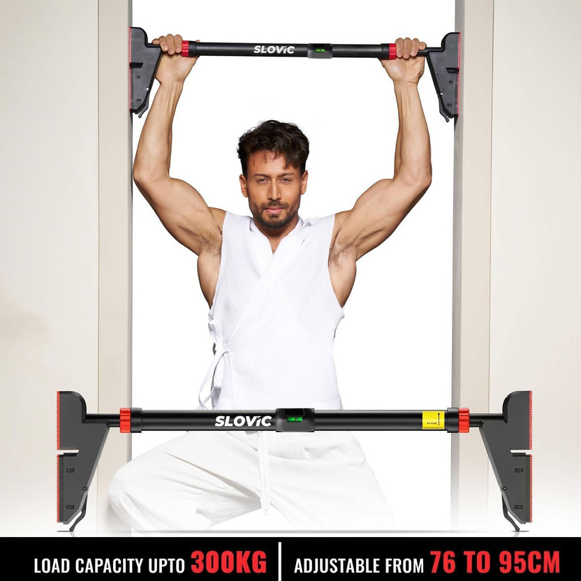 SLOVIC Adjustable Pull-Up Bar Upgraded 10th Generation , 76-95 cm, Supports 300 kg Pull-up Bar