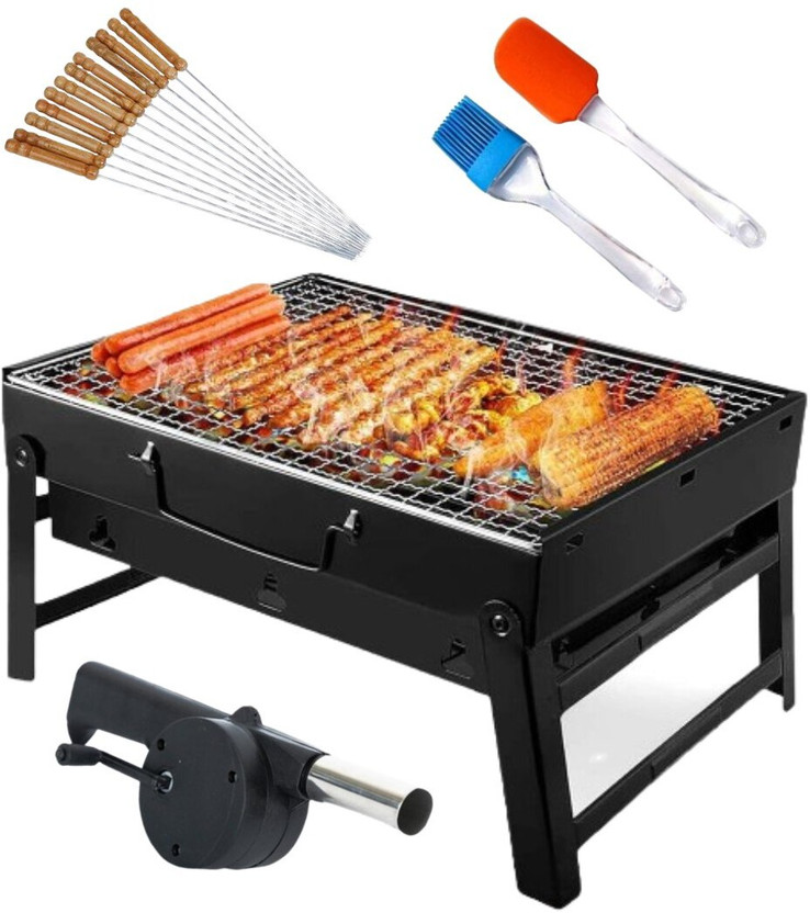 UK Enterprise Tandoori Grill for Home & BBQ Grill Set for Home Charcoal Grill