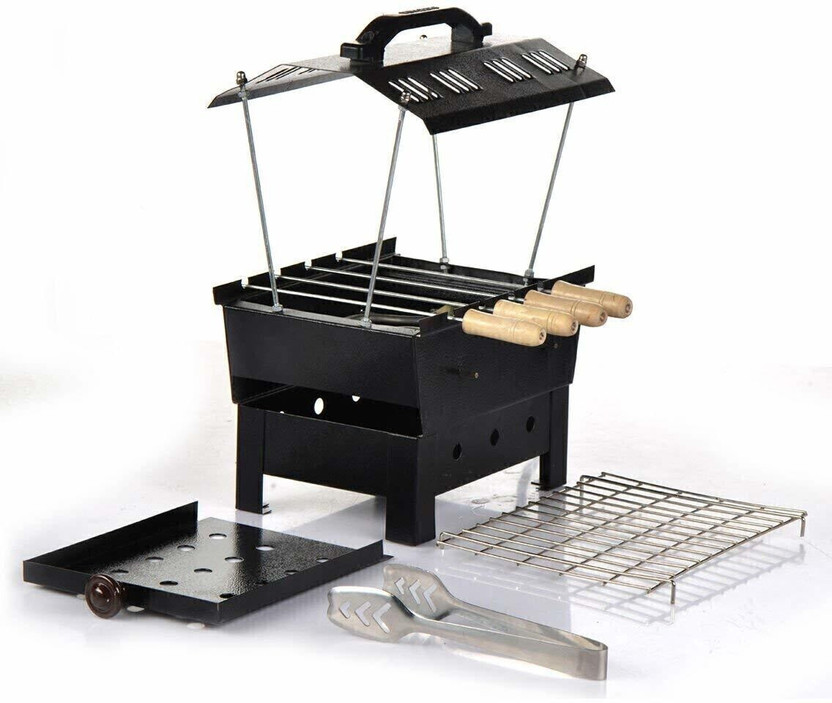 WELLBERG 2-in-1 1200W BBQ, A Versatile Home Cooking Essential for Every Meal Charcoal & Electric Grill