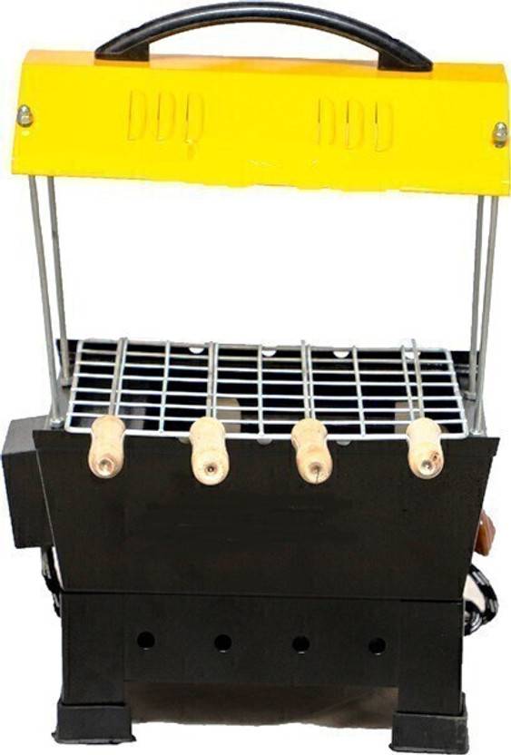 Chefman 2-in-1 1200W Portable BBQ for Home Use, Versatile Cooking at Its Best Charcoal & Electric Grill