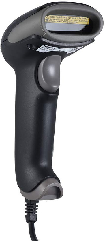 GOBBLER Professional 2D Barcode Scanner High-Speed USB Wired Reader - Black 2D Wired Barcode Scanner CCD Barcode Scanner(Handheld)