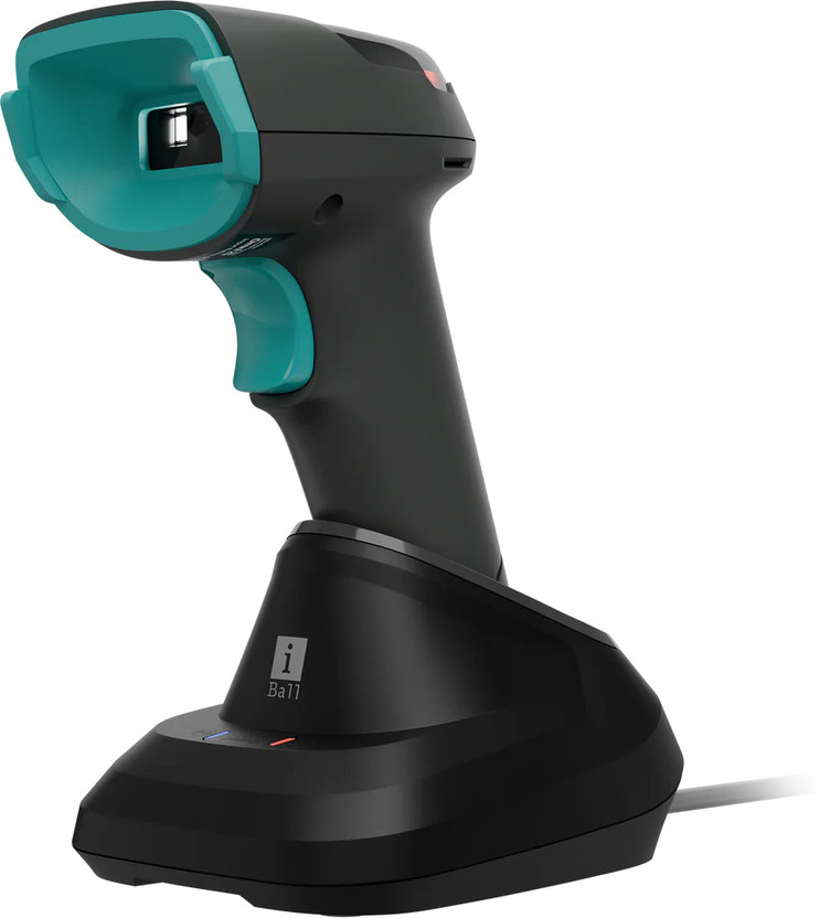 iBall BST300BT (Omni25) BST300BT (Omni25) Wireless Barcode Scanner Delivers High-Speed Laser Barcode Scanner(Handheld)