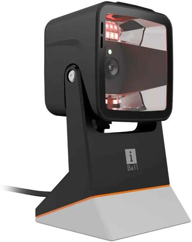 iBall BS9100E (OMNI20) delivers fast and accurate scanning for efficient retail and business operation. 2D Camera Barcode Scanner(In-counter)