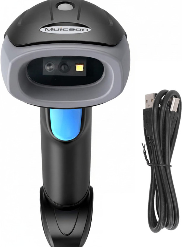 Muiceon Muiceon MC93 Wired 2D&1D USB Cable Barcode Scanner (QR Code) Wired inbuilt Battery Induction Scanning with Built-in Illumination Light CCD Barcode Scanner(Handheld) - Flipkart Deal