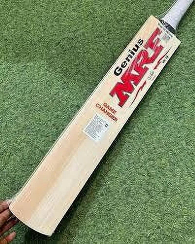 Traders mrf hard tanices Cricket BAT for Tennis Ball Kashmir Willow Cricket  Bat For 15+ Yrs(1200 g)