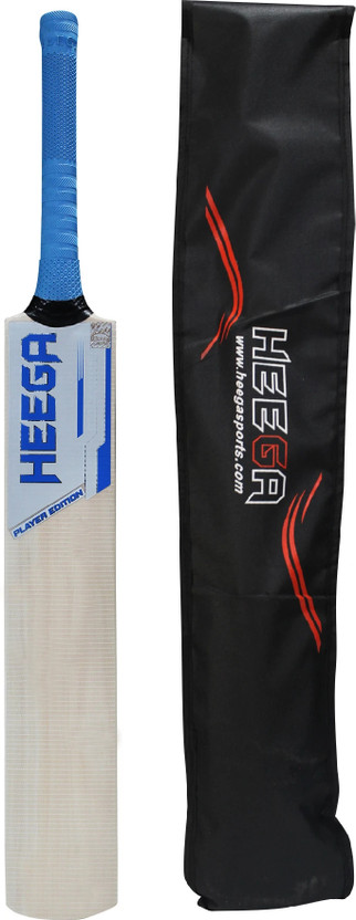 Heega Player Edition ( 5 ) Kashmir Willow Cricket  Bat For 10 - 12 Yrs(1.1 kg)