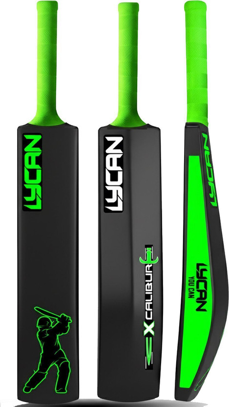 LYCAN Full Size Hard For age 15+ PVC/Plastic Cricket  Bat For 15+ Yrs(800 g)