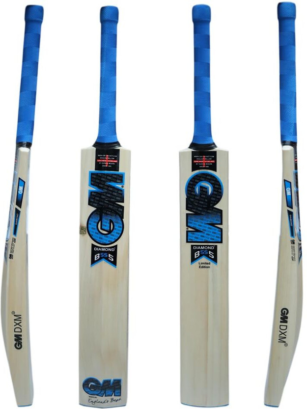 Traders gm black yu Sports Kashmir Willow Cricket Bat for Tennis Ball,Leather Ball Kashmir Willow Cricket  Bat For 15+ Yrs(1200 g)
