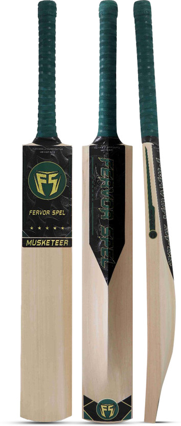 Fervor Spel Kashmir Willow Grade II ( Harrow ) Kashmir Willow Cricket  Bat For 12 - 14 Yrs(1.2 kg)