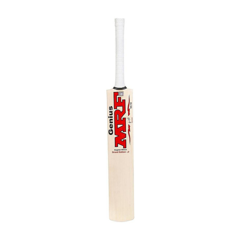 MRF (SIZE-6) genius grand virat kohli signed Poplar Willow Cricket  Bat For 15+ Yrs(1 kg)