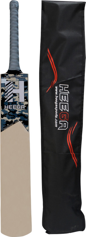 Heega Commando Dual Blade Scoop Cricket Bat For Tennis Ball ( SH ) Kashmir Willow Cricket  Bat For 15+ Yrs(1000 g)