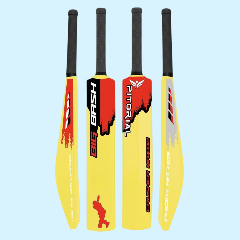 pitorial pitorial PVC Plastic Cricket Bat for Kids Lightweight Outdoor Practice Bat PVC/Plastic Cricket  Bat For 6 - 7 Yrs(450-550 g) - Flipkart Deal