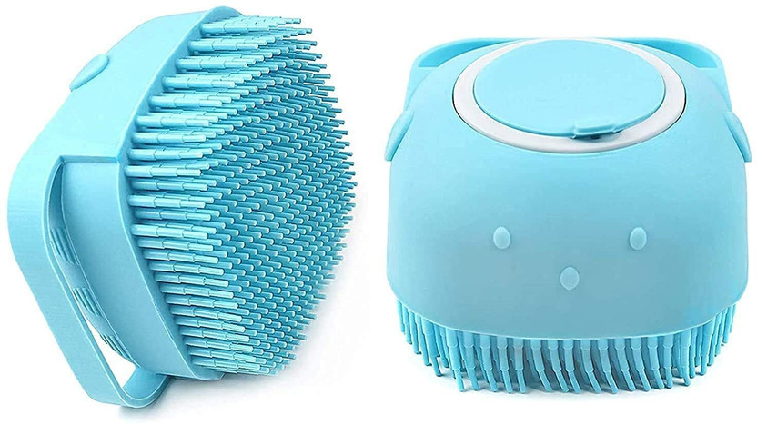 beautiloon Mud & Dirt Remover with Shower Gel Dispenser Soft loofah