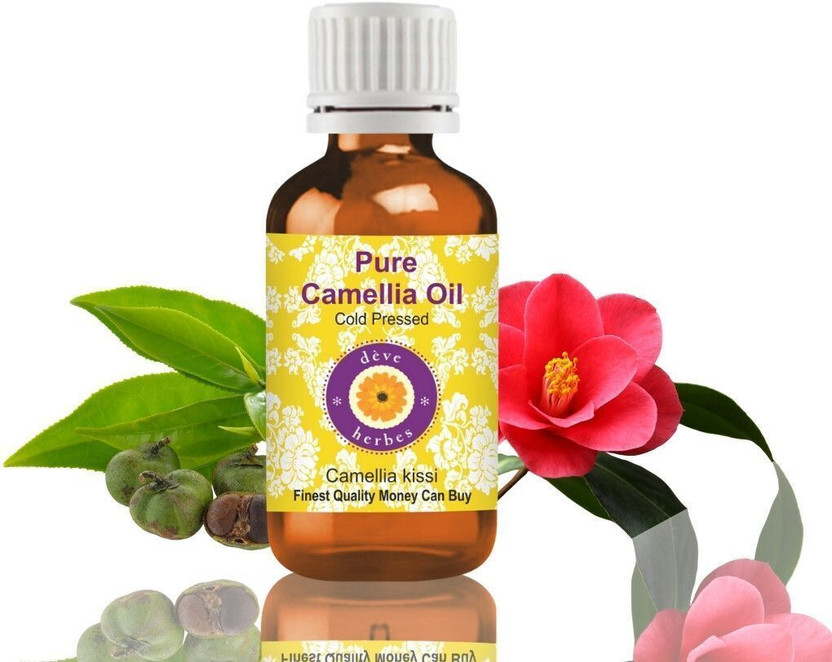 deve herbes Pure Camellia Oil (Camelliakissi) -100% Natural Therapeutic Grade ColdPressed(30 ml)