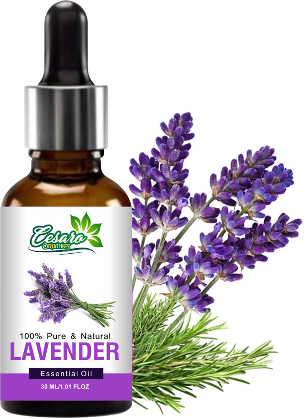 Cesaro Organics Lavender Oil, Choice For Aromatherapy, Massage - Lavender Essential Oil(30 ml)