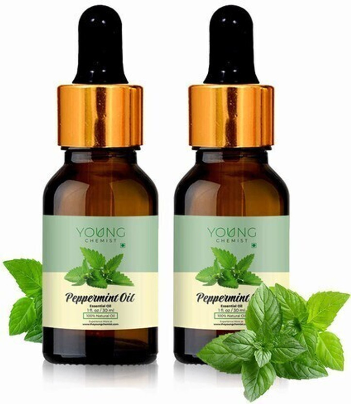 Young Chemist 100% Pure, Natural and Steam Distilled Peppermint Essential Oil | 60 ml(60 ml)