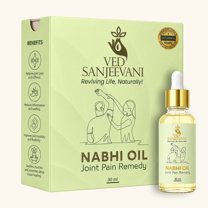 Ved Sanjeevani Joint Pain Remedy Nabhi Oil For Muscles(30 ml)